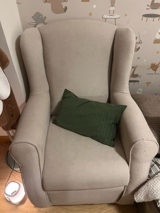 Mecedora lactancia beige