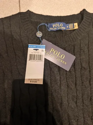 Jersey Polo Ralph Lauren Negro