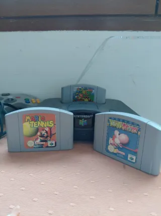 Nintendo 64 con 3 giochi