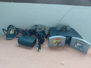 Nintendo 64 con 3 giochi