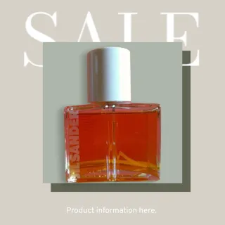 Perfume Jil Sander Mujer Naranja