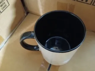 Pack 12 Tazas Sublimación Negro