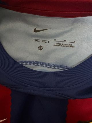 Camiseta FCB 23/24 Nike Azul/Roja