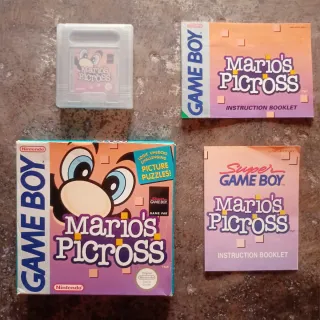Mario's Picross - Nintendo Game Boy