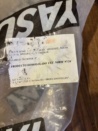 Tubo escape Yasuni Z Scooter 50cc, 60€ negociable,