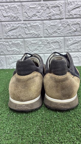 Scarpe Hogan Beige e Blu