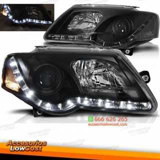 FAROS LUZ DIURNA DE LED VW PASSAT 3C,05-10-CRISTA