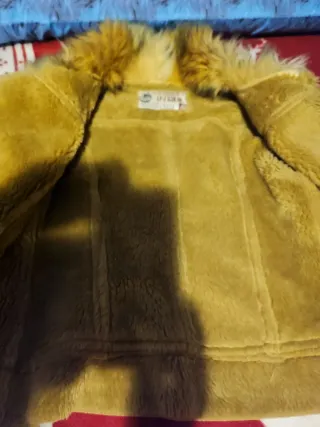 Chaqueta Laflaca antelina y pelo Talla M