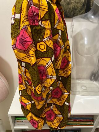 Camisa estampada manga corta