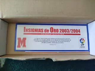 Insignias Oro La Liga 2003/04