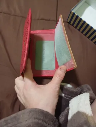 Cartera Cacharel Piel Mujer Roja