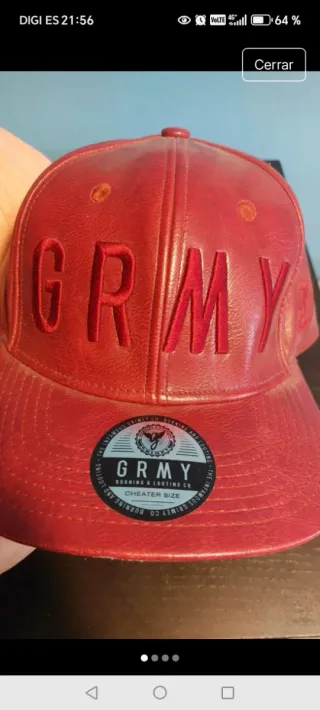 Gorra GRMY Roja