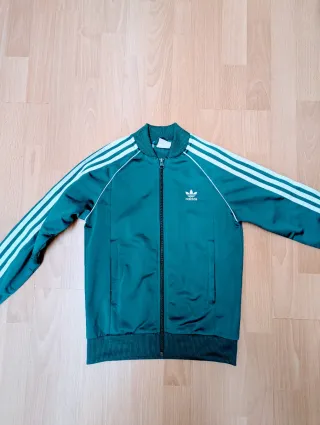 Chaqueta Adidas niño verde (talla 9/10 140cm)