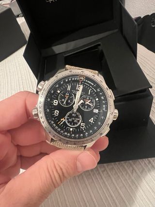 Orologio Hamilton X-Wind Quarzo 47mm 2 cinture 22 mm