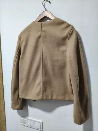 Chaqueta Beige Mujer