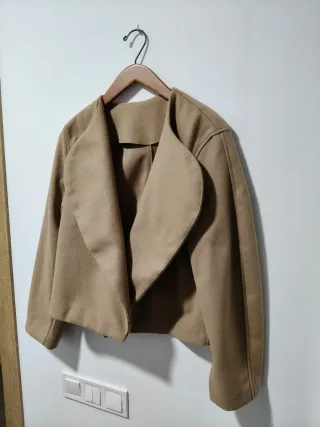 Chaqueta Beige Mujer