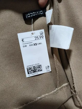 Chaqueta Beige Mujer