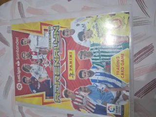 Colección Adrenalyn Santander 2018-19 completo