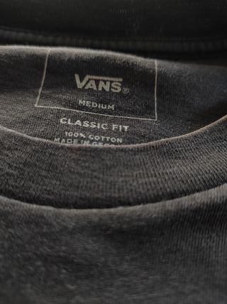 Camiseta Vans negra