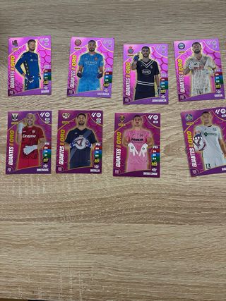 Cartas Adrenalyn GUANTES DE ORO