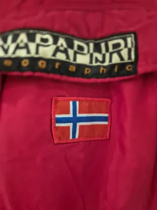 Sudadera Napapijri Roja Talla XL