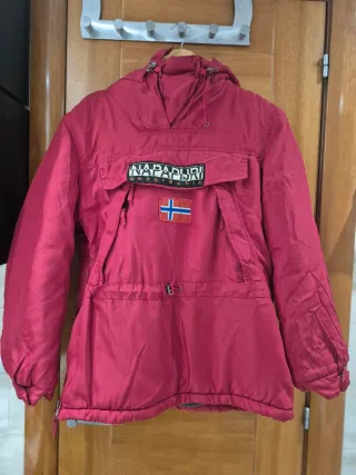 Sudadera Napapijri Roja Talla XL