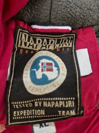 Sudadera Napapijri Roja Talla XL