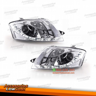 FAROS LUZ DIURNA AUDI   TT, 98-05- CRISTAL CLARO/