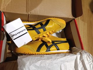 Onitsuka Tiger Mar - Zapatillas Amarillas y Negras