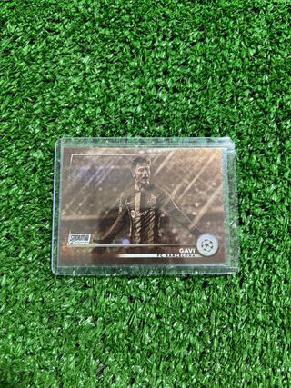 Gavi /75 Topps Stadium Chrome FC Barcelona