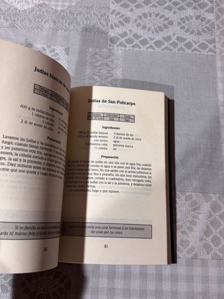 Recetario Sor María Isabel