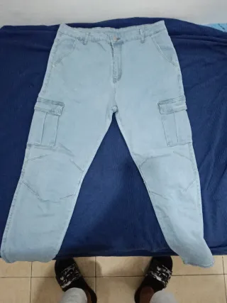 Vaqueros hombre azules