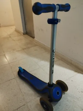 Patinete infantil 3 ruedas azul