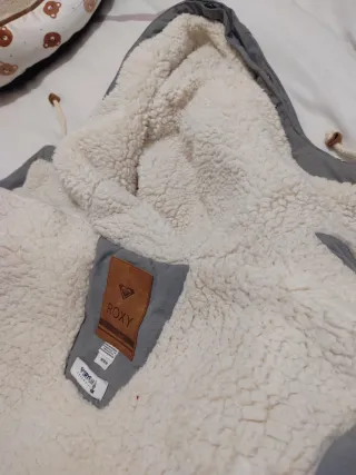 Chaquetón abrigo mujer gris