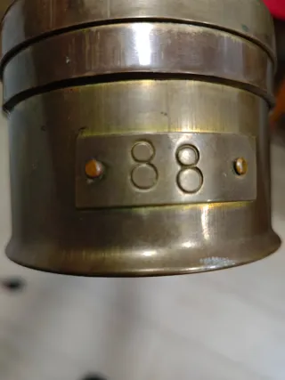 Farol de minero antiguo