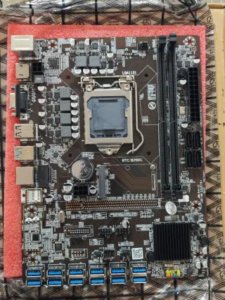 Placa Base BTC B250C para Minería