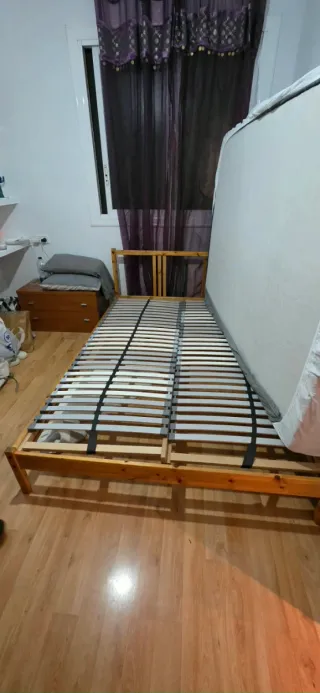 Estructura Cama Matrimonio Madera Ikea