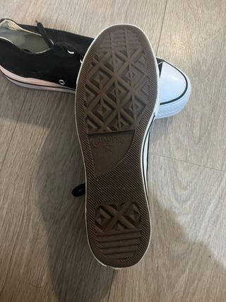 Converse Negros Plataforma