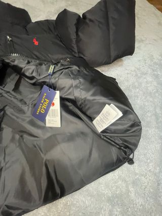 Chaqueta Acolchada Negra Polo Ralph Lauren