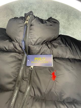 Chaqueta Acolchada Negra Polo Ralph Lauren