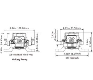 Bomba de agua Seaflo 21 Series