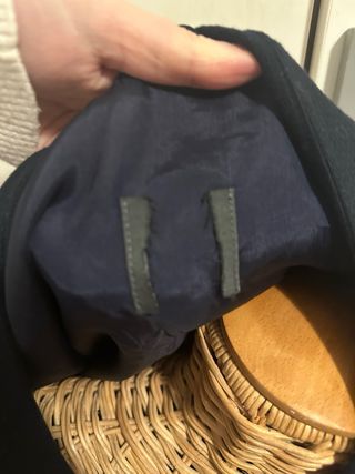 Blazer nero con bottoni