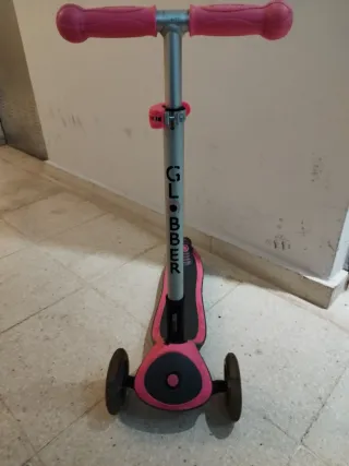 Patinete 3 Ruedas Globber Rosa