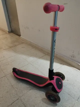 Patinete 3 Ruedas Globber Rosa