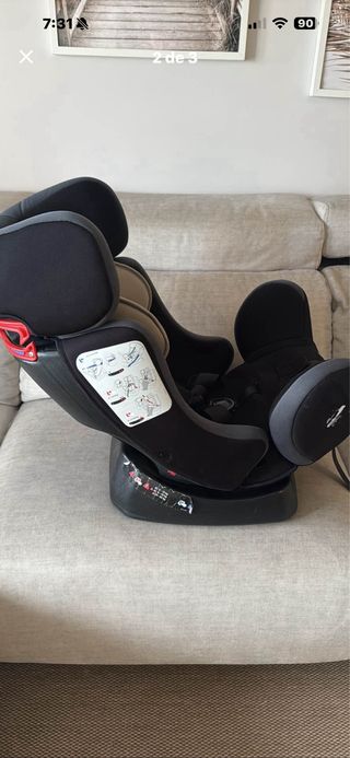 Silla coche grupo 0-III sin Isofix