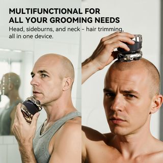 Afeitadora cabeza y cara hombre