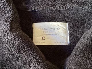 Cazadora Piel Negra “Zara” Talla M