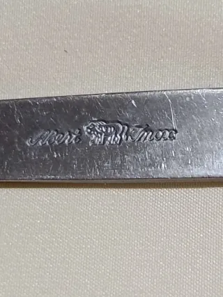 Forchetta per servire acciughe Vintage