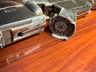 2 Pistolas Juguete Metal Gonher Antiguas