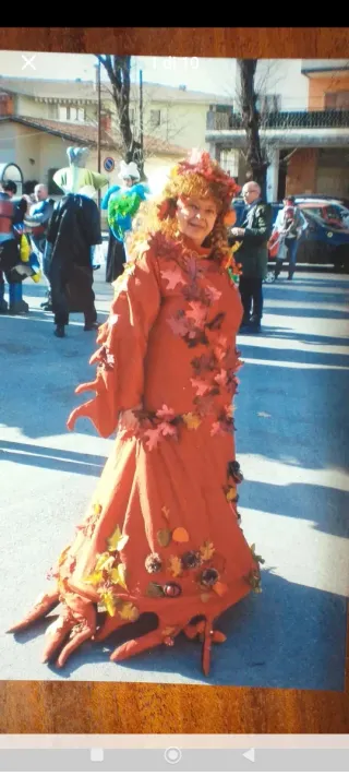 Costume Carnevale Donna Autunno